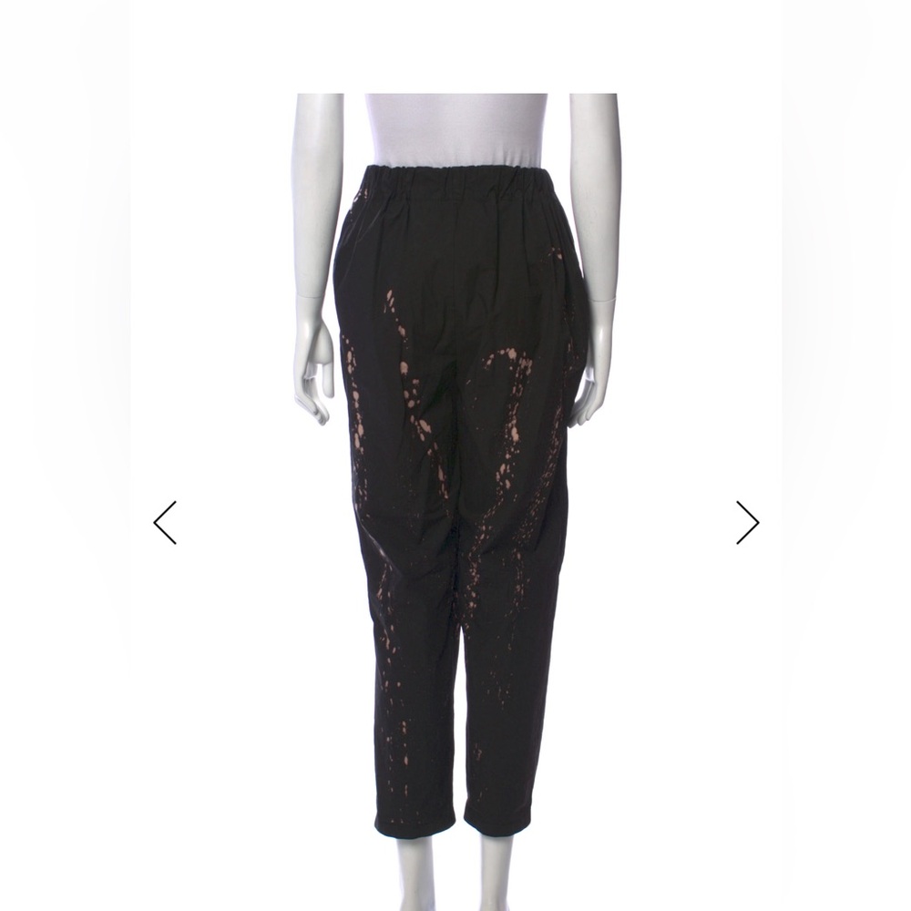 Collection Privee? Black Splatter Print Pants View 3